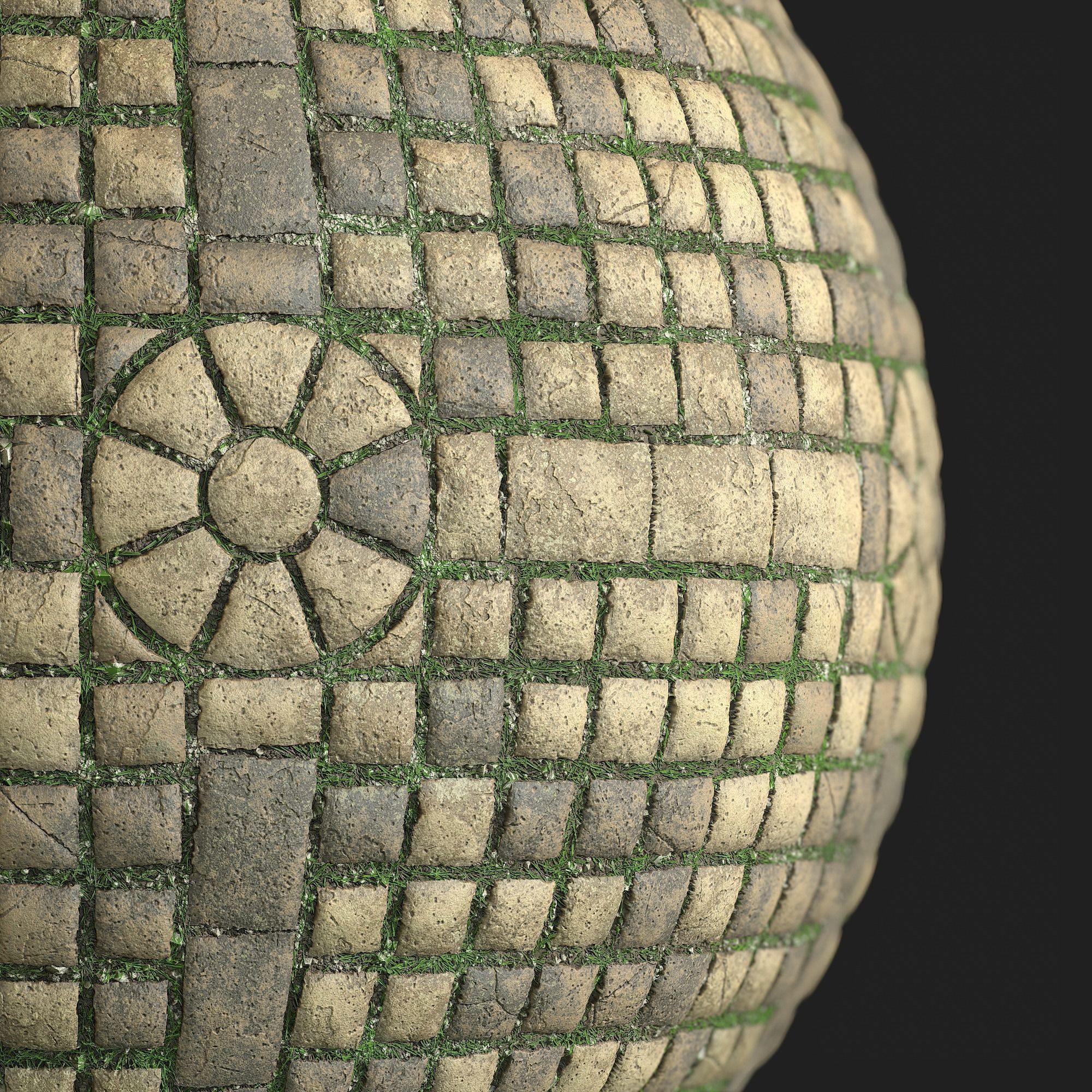Old roat tile Texture_1