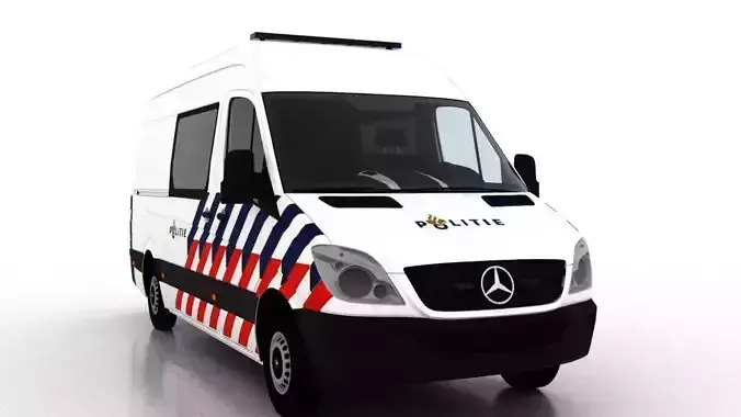 Mercedes Benz Sprinter L2H2 2009 Netherlands Police