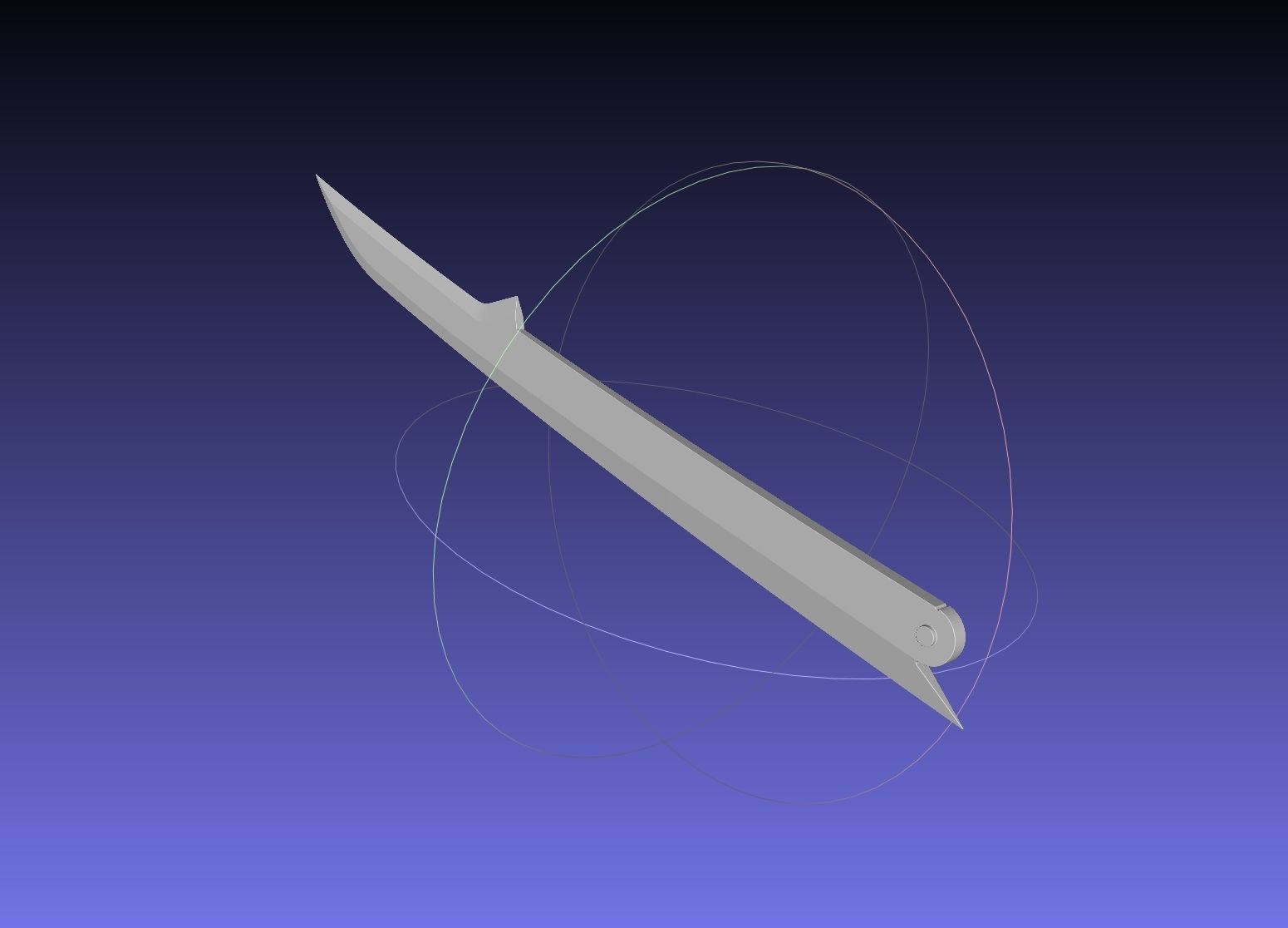 RWBY Blake Gun-Sword Gambol Shroud 3D print model_29