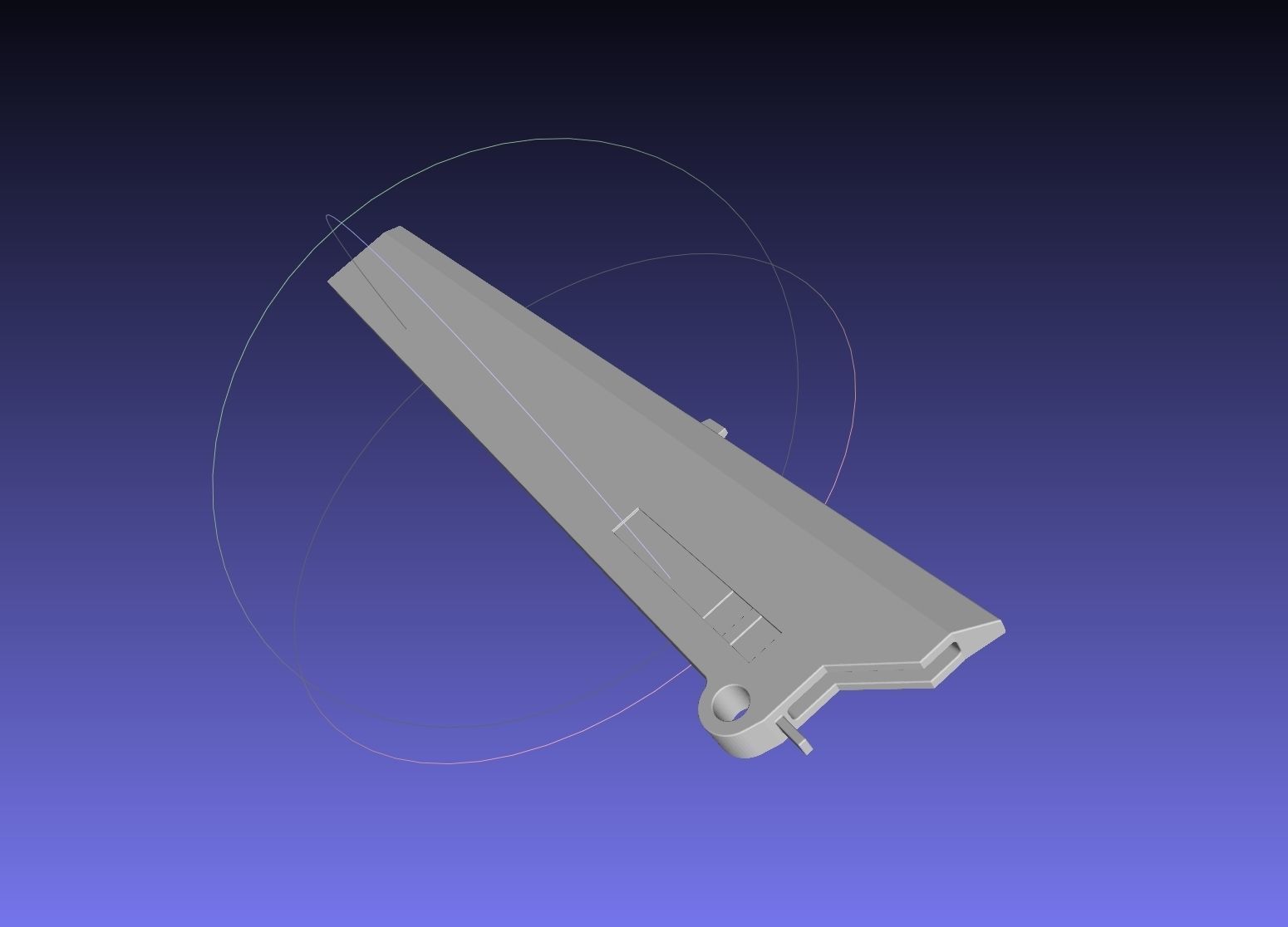 RWBY Blake Gun-Sword Gambol Shroud 3D print model_21