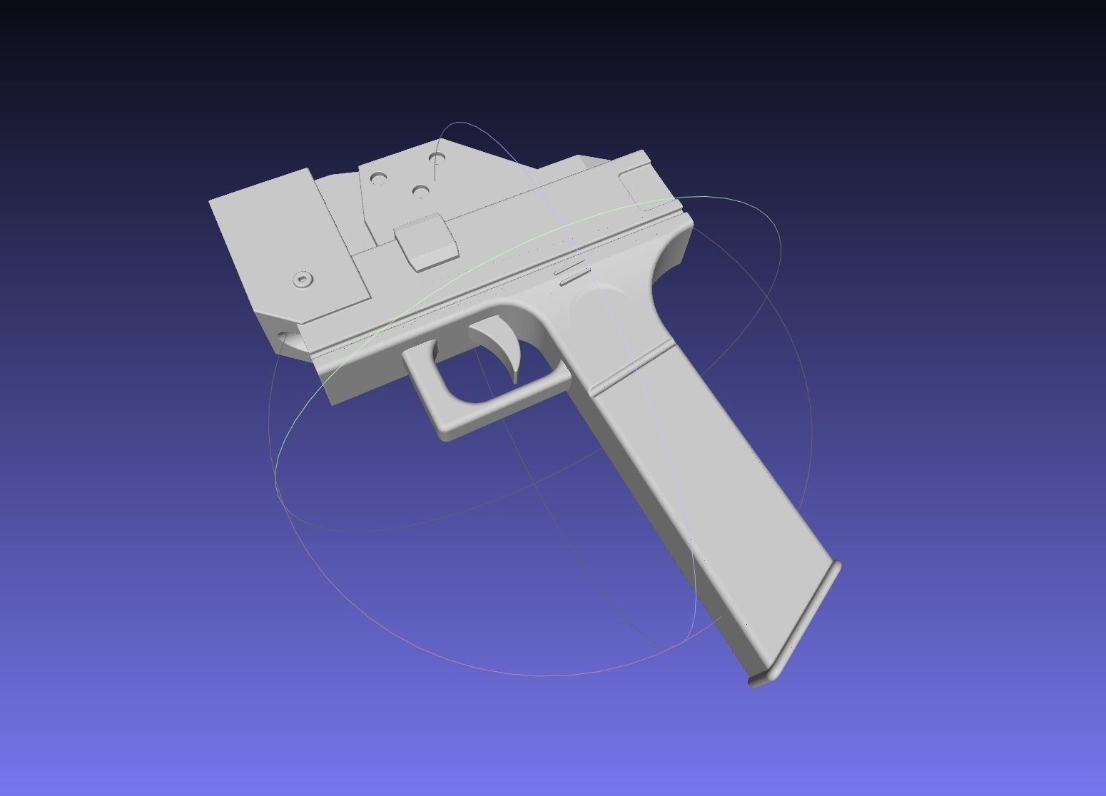 RWBY Blake Gun-Sword Gambol Shroud 3D print model_3