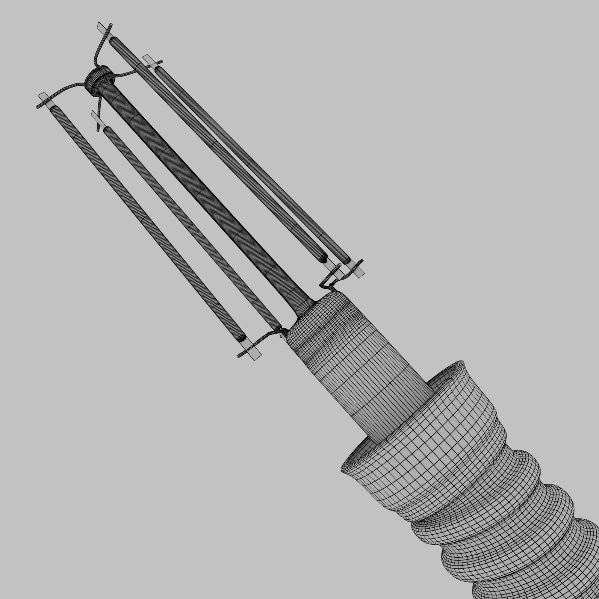  LED Light Bulb  3D model_7