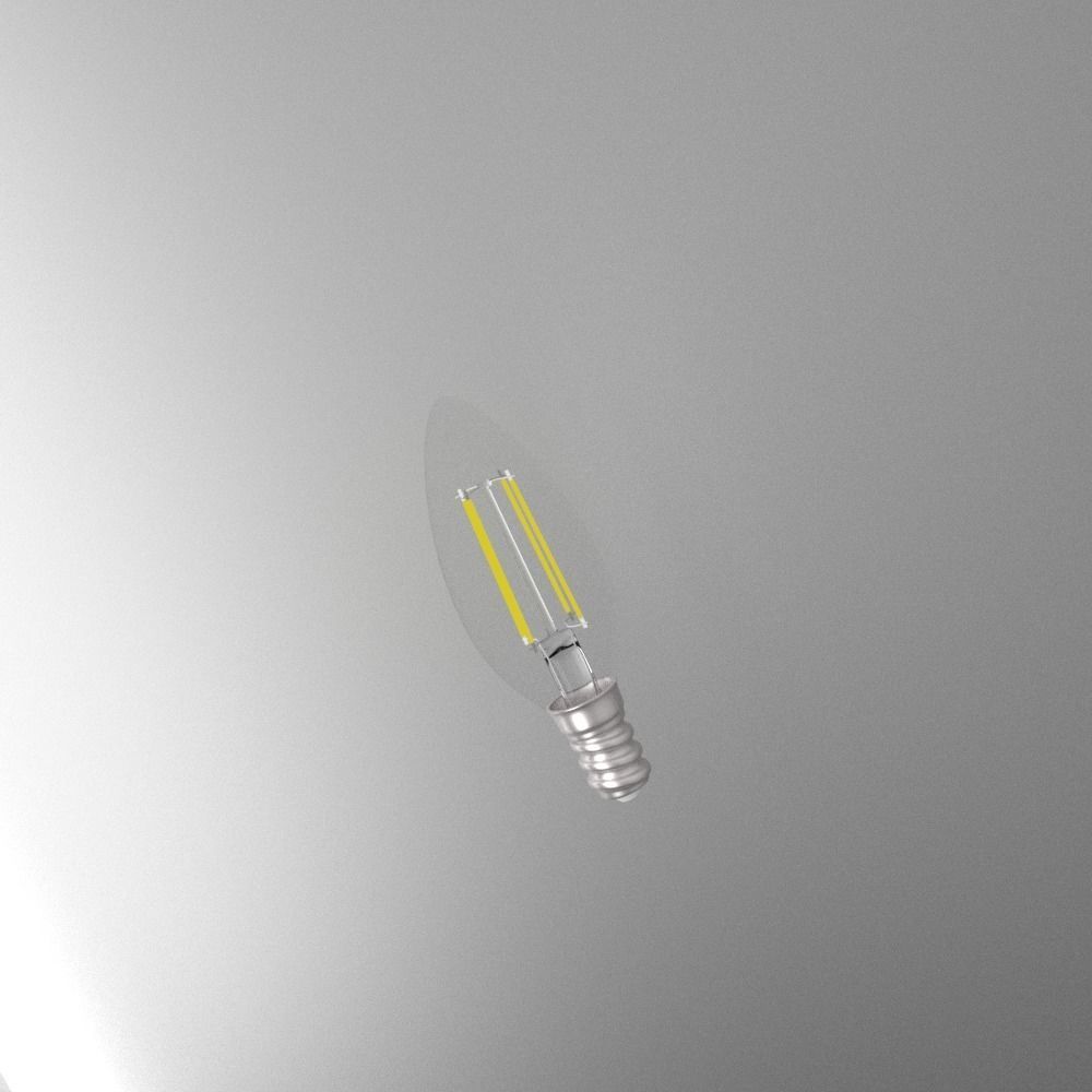  LED Light Bulb  3D model_5
