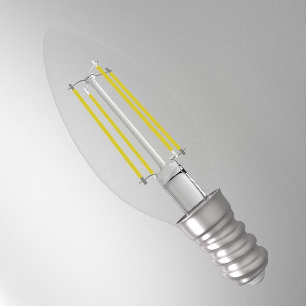  LED Light Bulb  3D model_0
