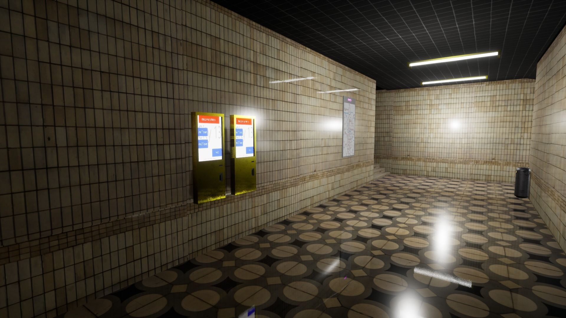 Cyberpunk City PACK and Street assets Low-poly 3D model_10