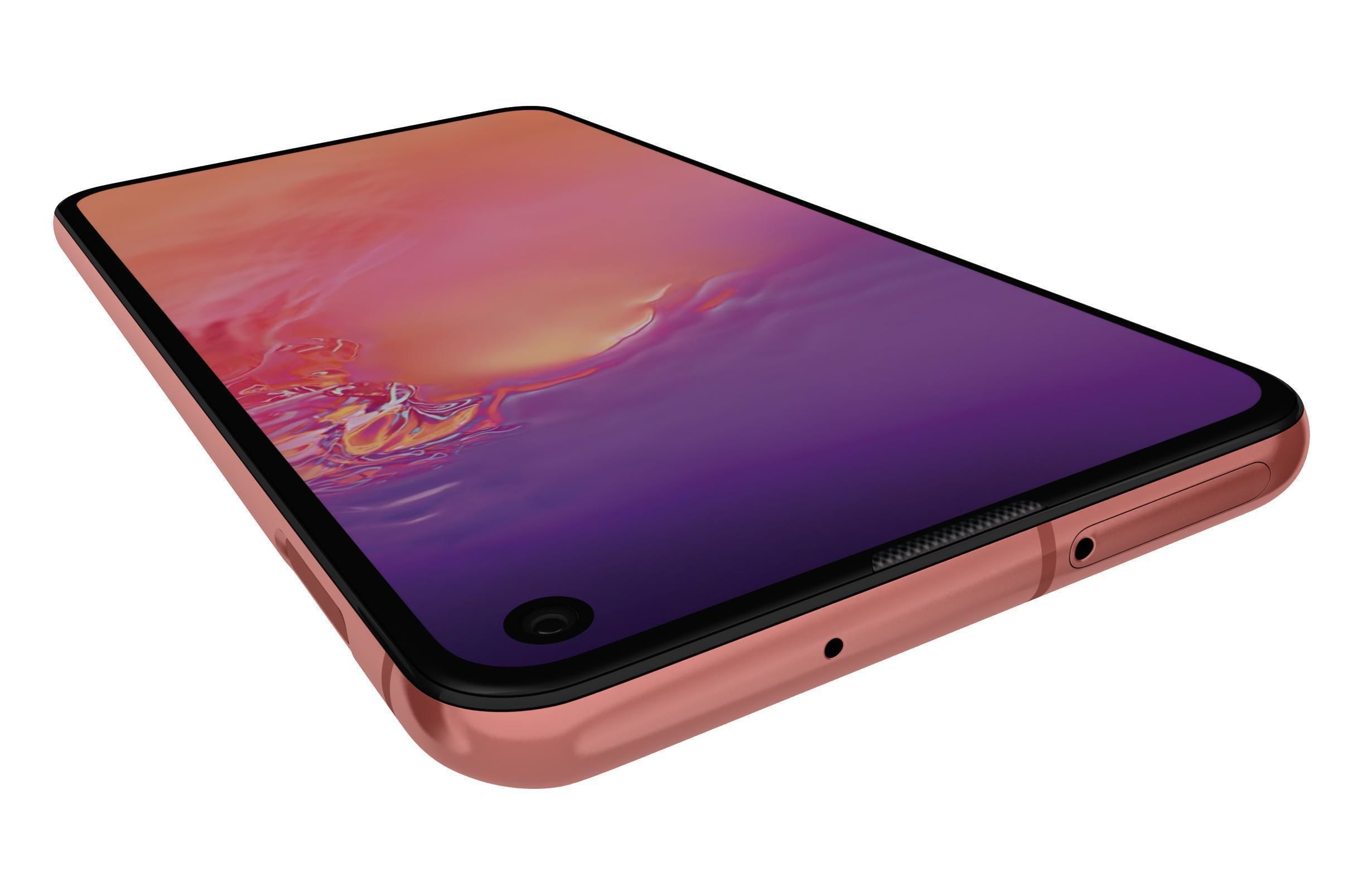 Samsung Galaxy S10e Flamingo Pink 3D model_8