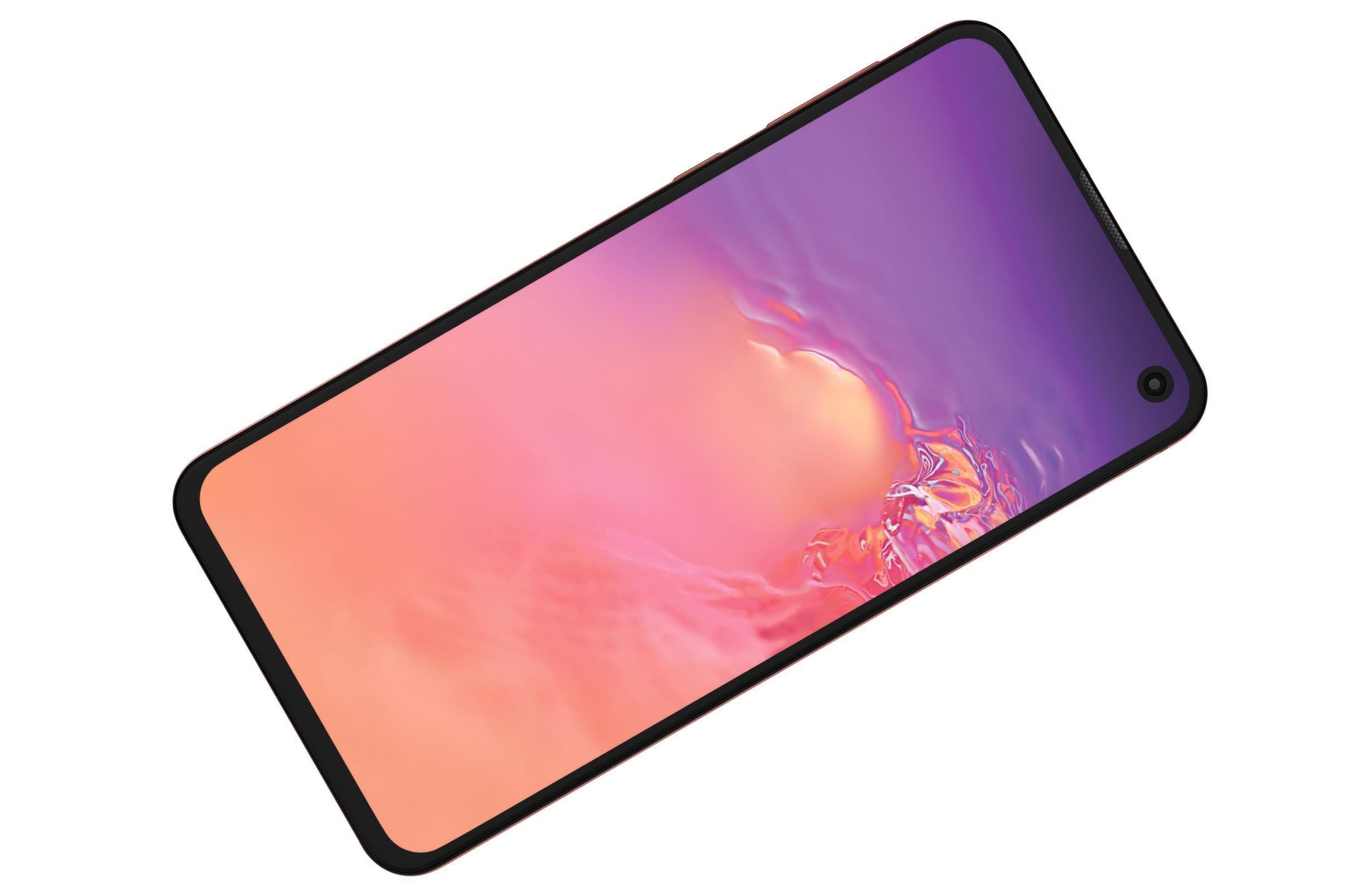 Samsung Galaxy S10e Flamingo Pink 3D model_6