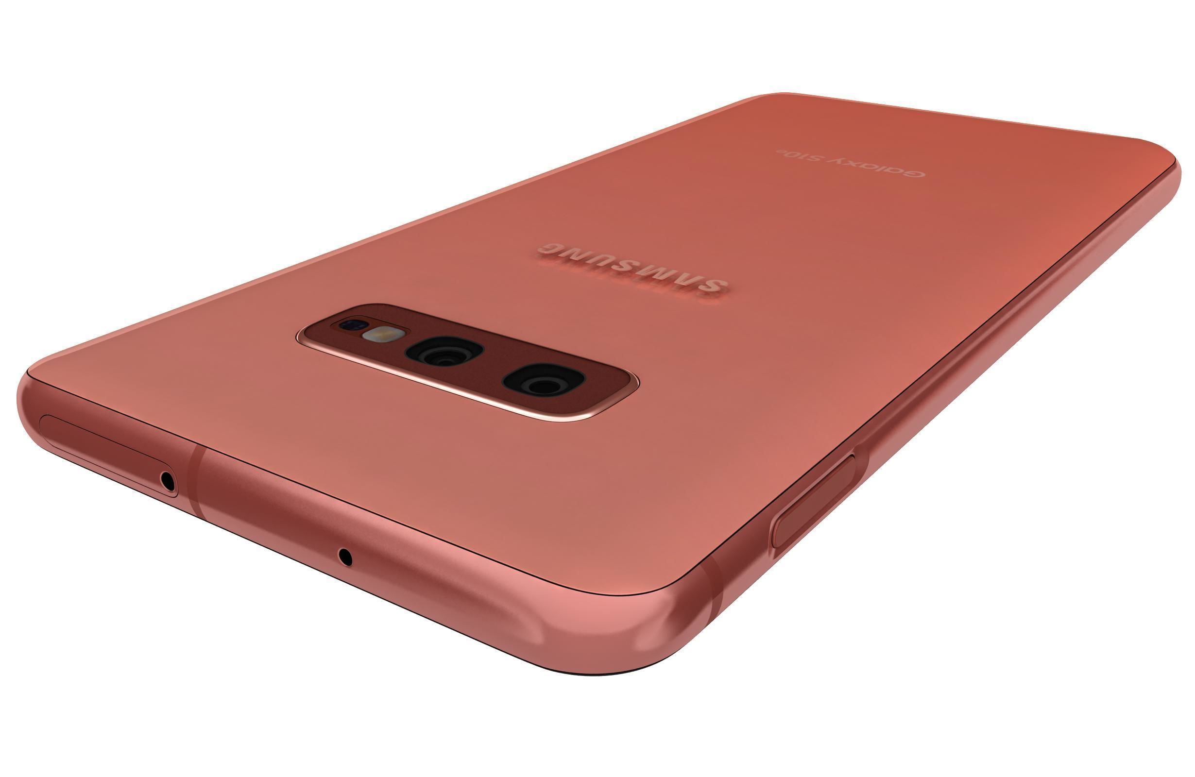 Samsung Galaxy S10e Flamingo Pink 3D model_11