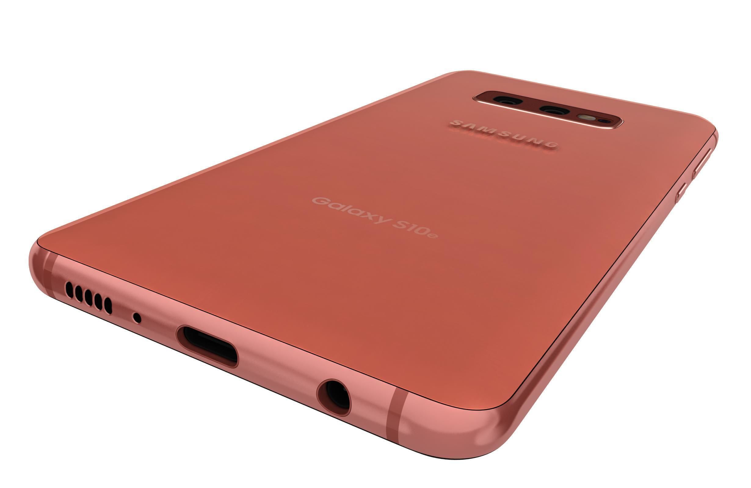 Samsung Galaxy S10e Flamingo Pink 3D model_10