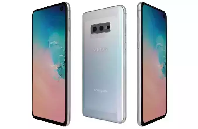 Samsung Galaxy S10e Prism White 3D model