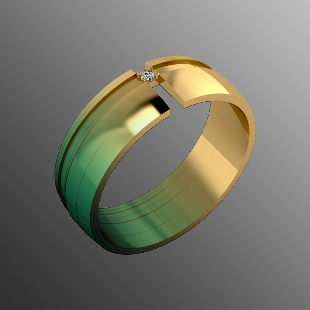 Ring od 46 3D print model_1
