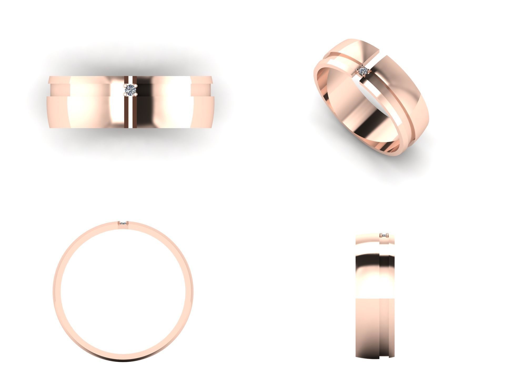 Ring od 46 3D print model_5