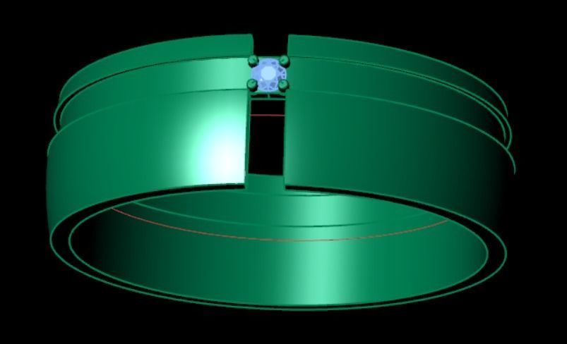 Ring od 46 3D print model_8