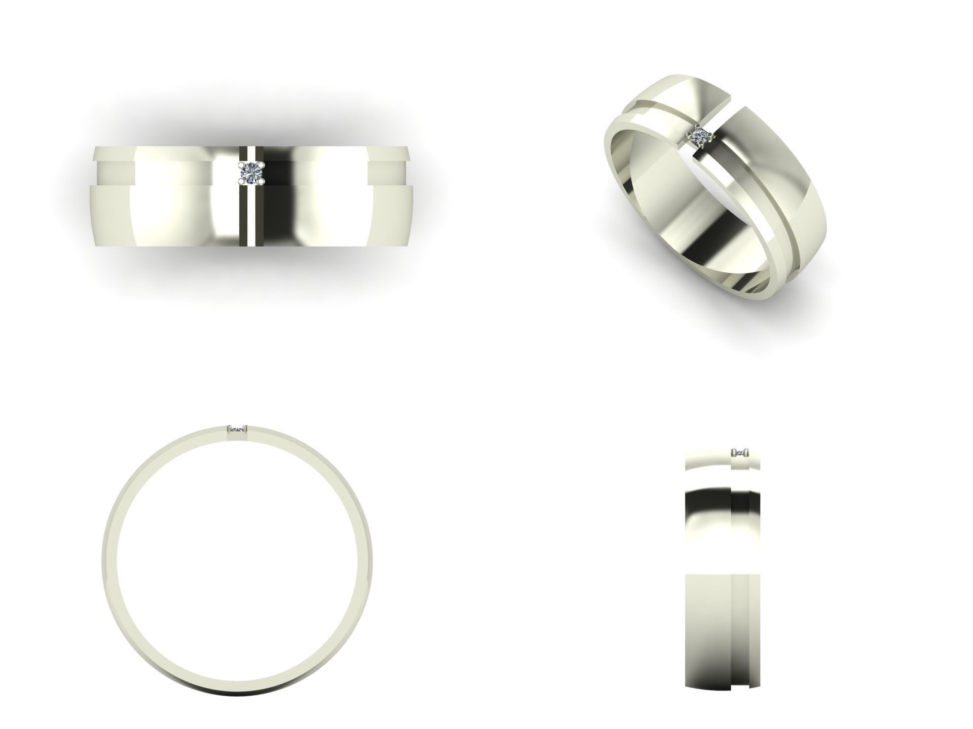 Ring od 46 3D print model_4