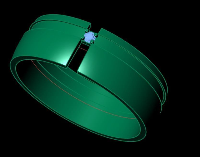 Ring od 46 3D print model_10