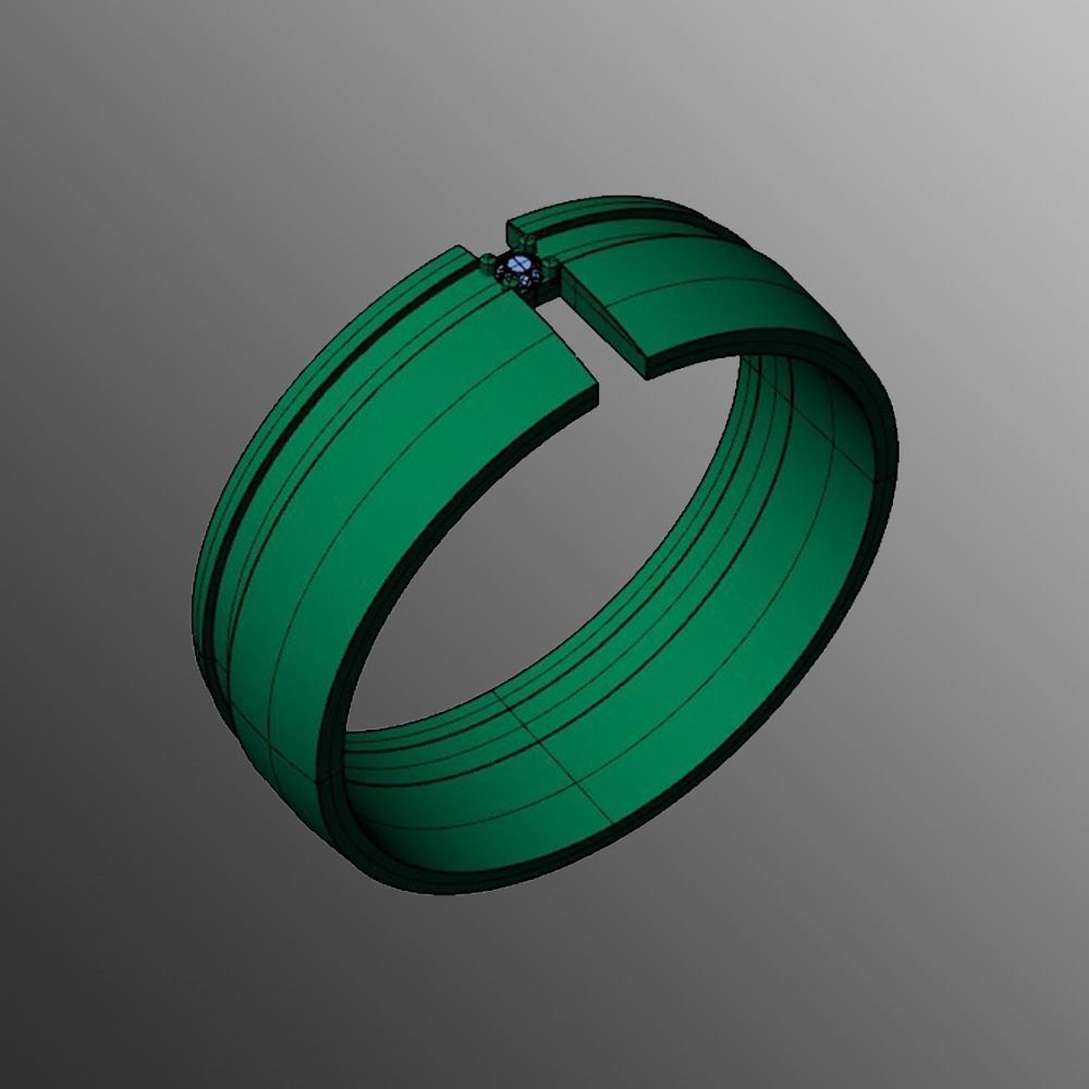 Ring od 46 3D print model_2