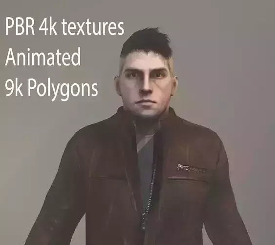 Protagonist realistic Character PBR 