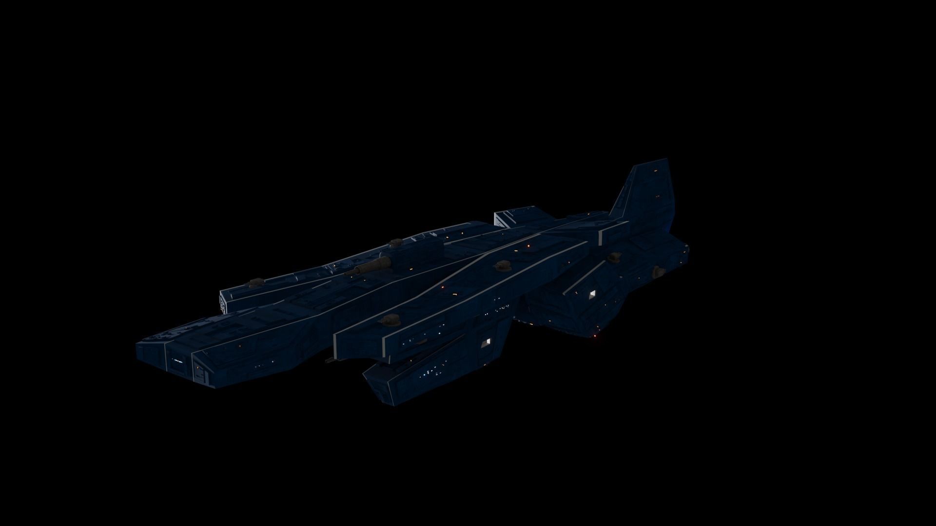 Cruiser Concept  3D model_1