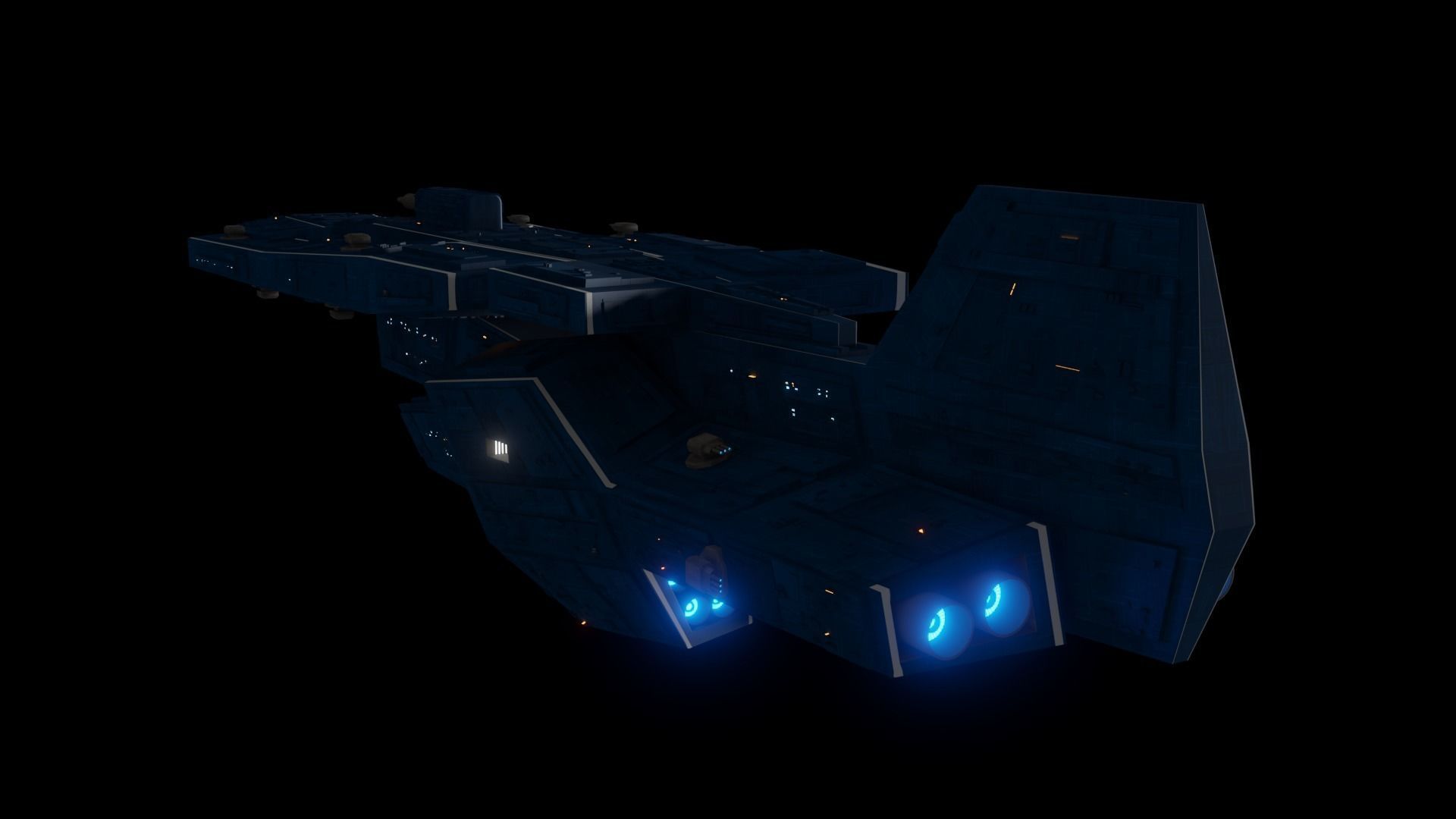 Cruiser Concept  3D model_2