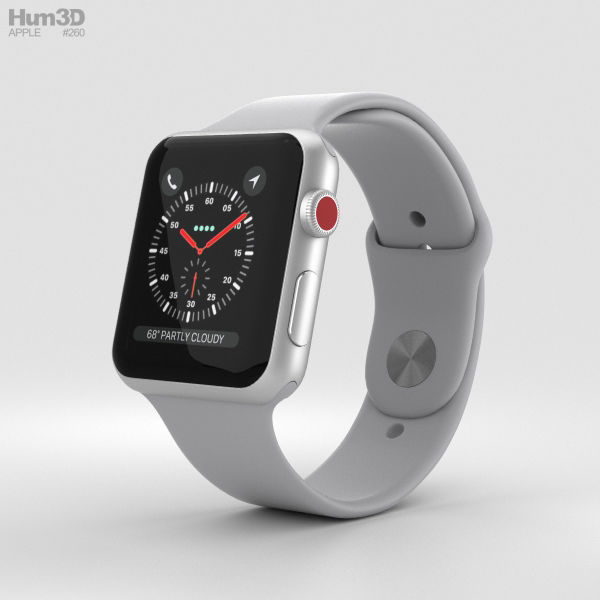 apple watch 3 silver 42mm