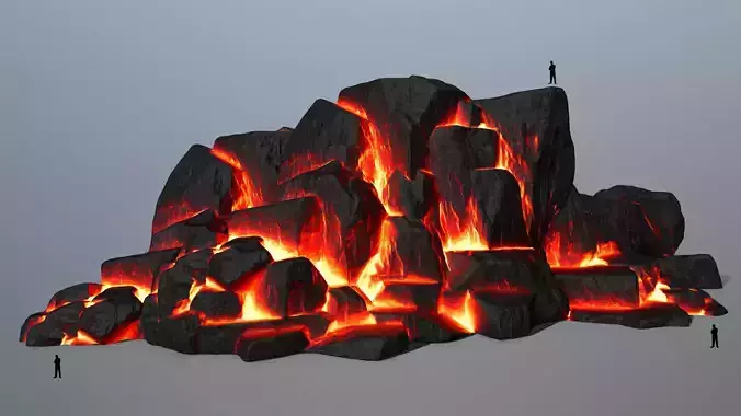 lava rocks