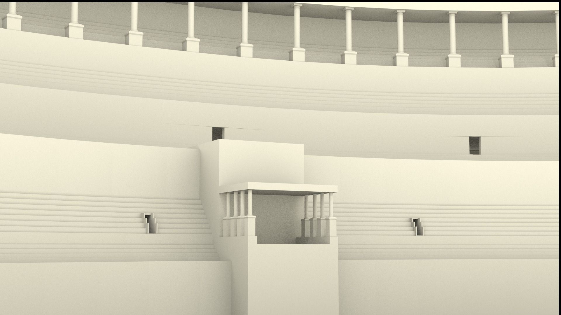 Colosseum of Rome 3D model_4