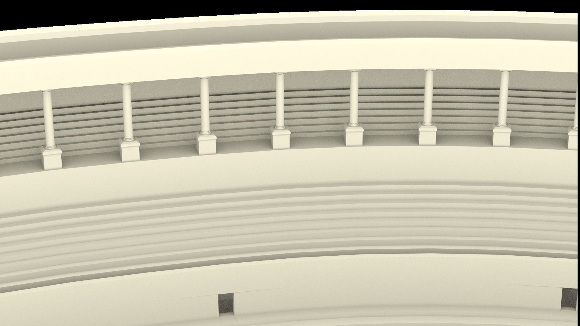 Colosseum of Rome 3D model_6