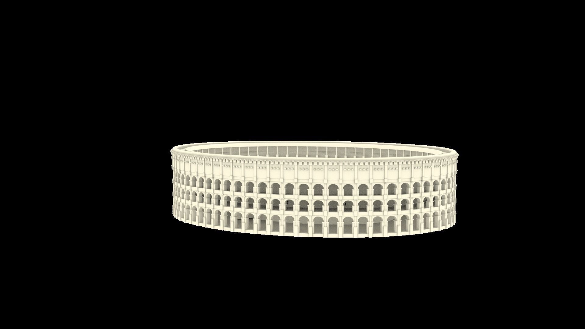 Colosseum of Rome 3D model_3
