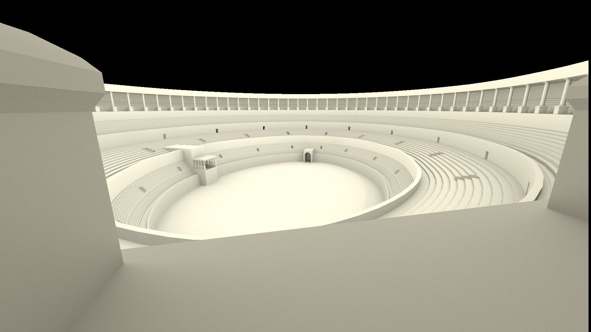 Colosseum of Rome 3D model_7