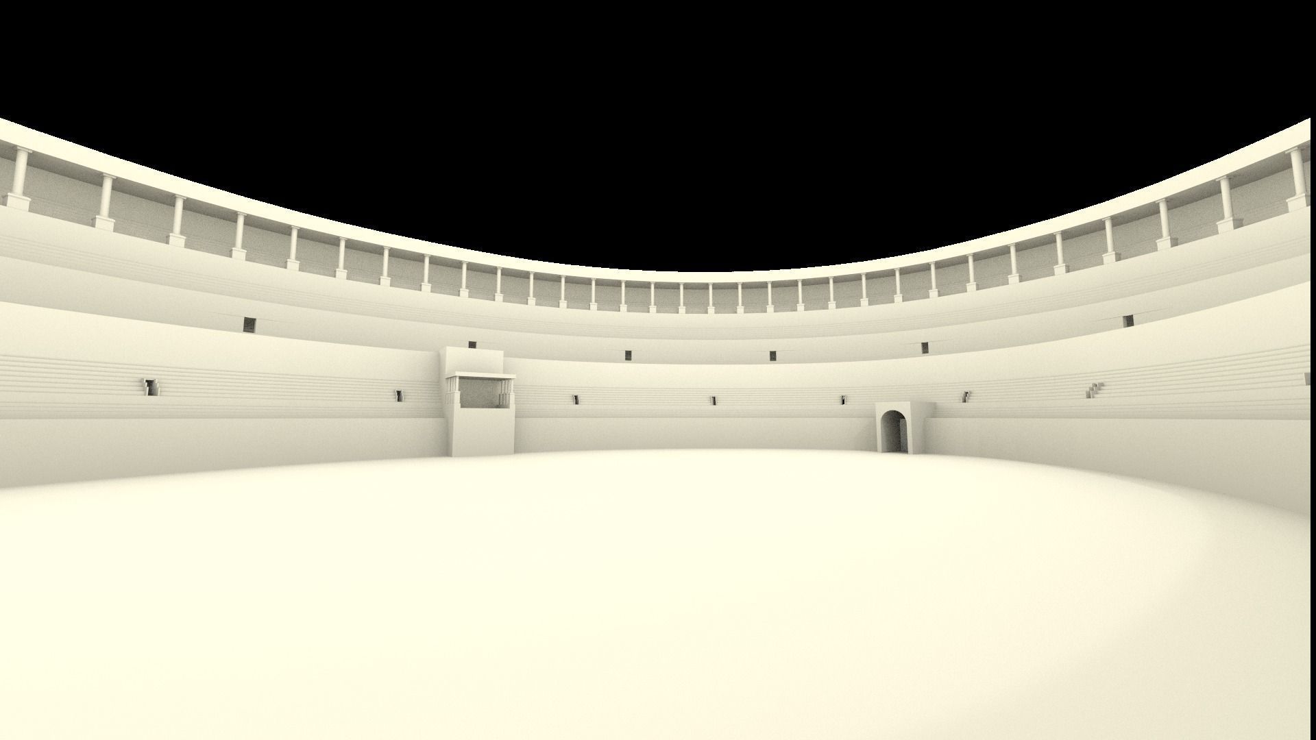 Colosseum of Rome 3D model_8