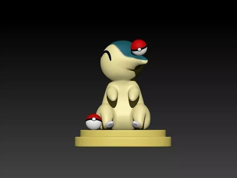 Cyndaquil Pokemon 3D print model
