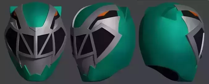 Mask Kishiryu Sentai Green  3D print model
