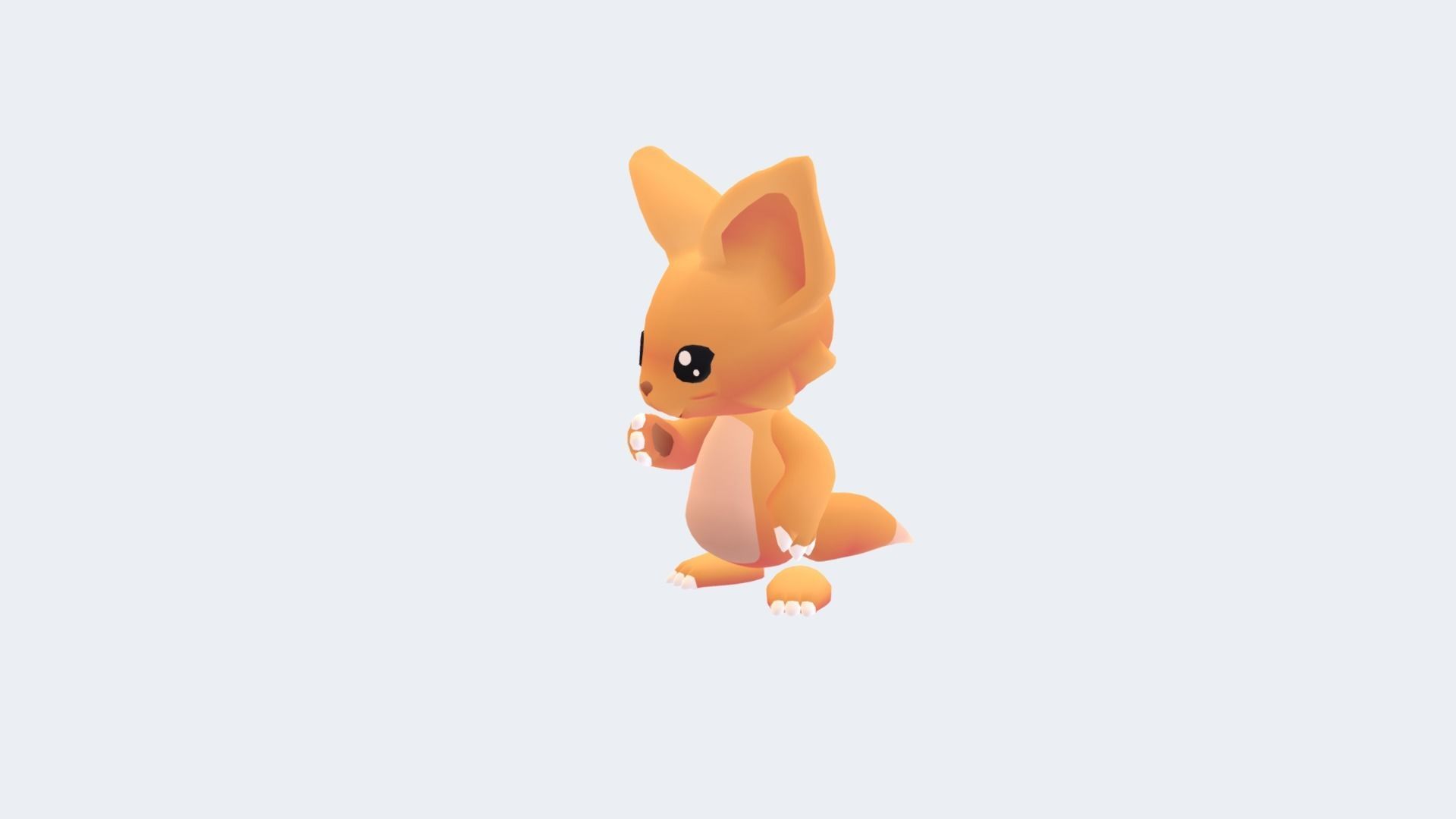 Vox the Vulpes - Adventure Series Low-poly 3D model_3