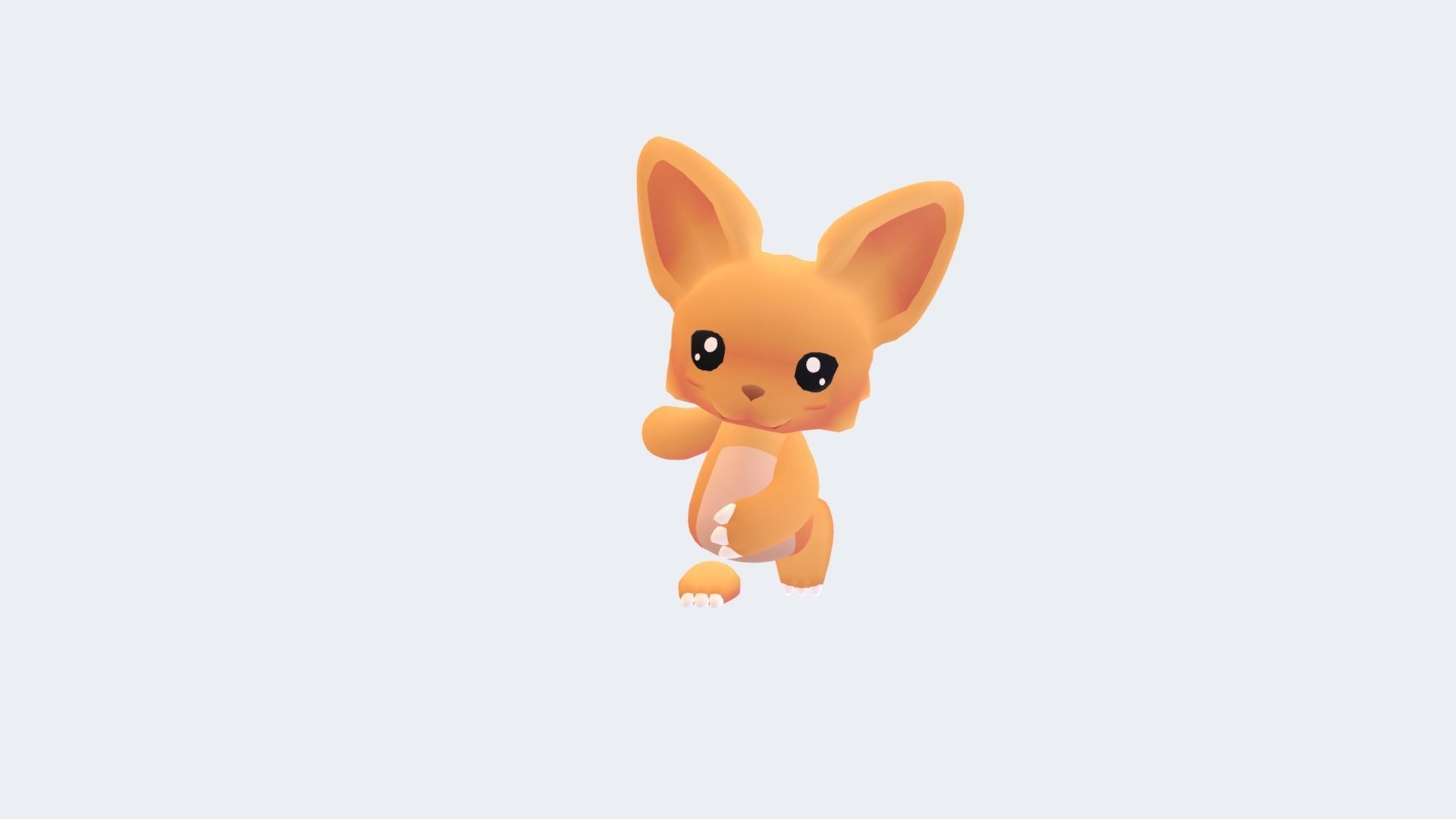 Vox the Vulpes - Adventure Series Low-poly 3D model_6