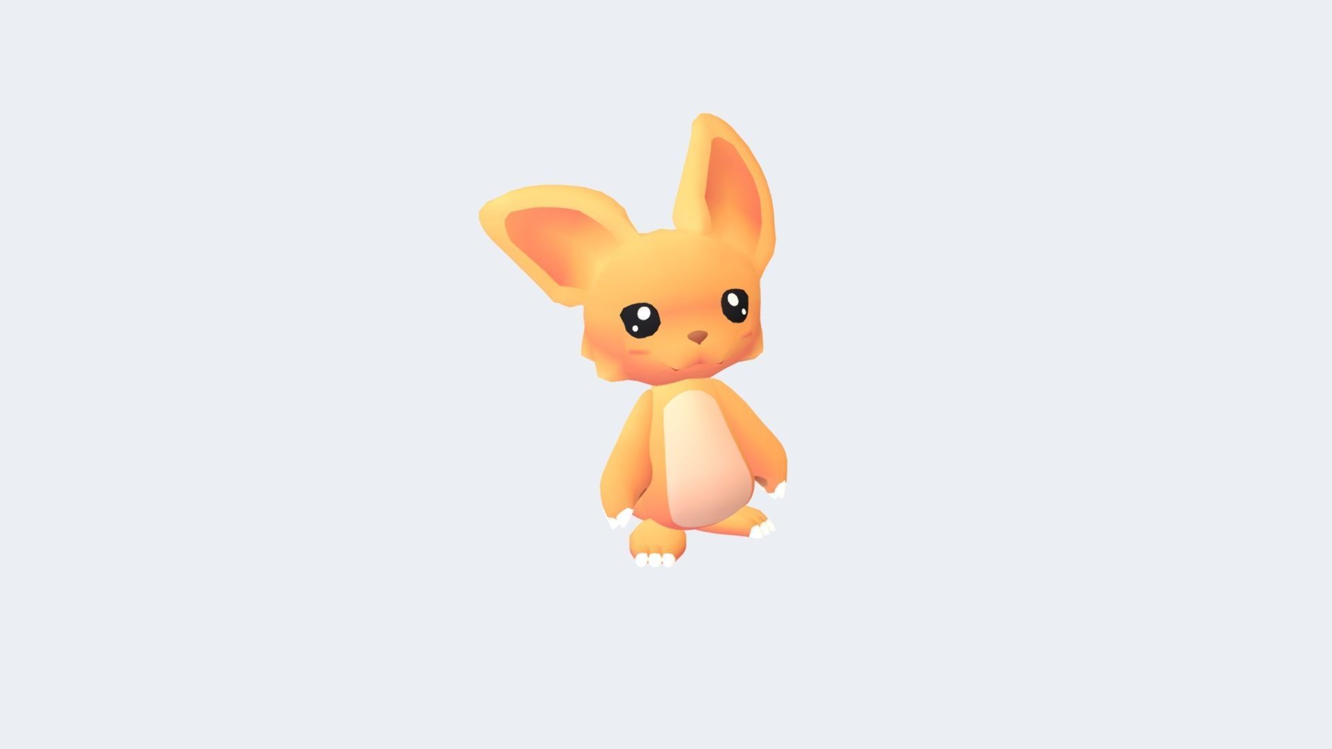 Vox the Vulpes - Adventure Series Low-poly 3D model_9