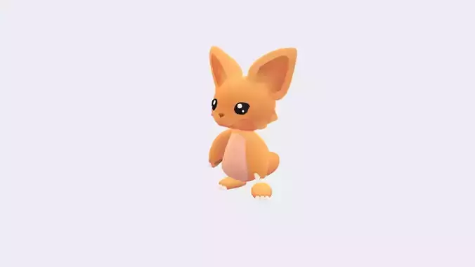 Vox the Vulpes - Adventure Series Low-poly 3D model