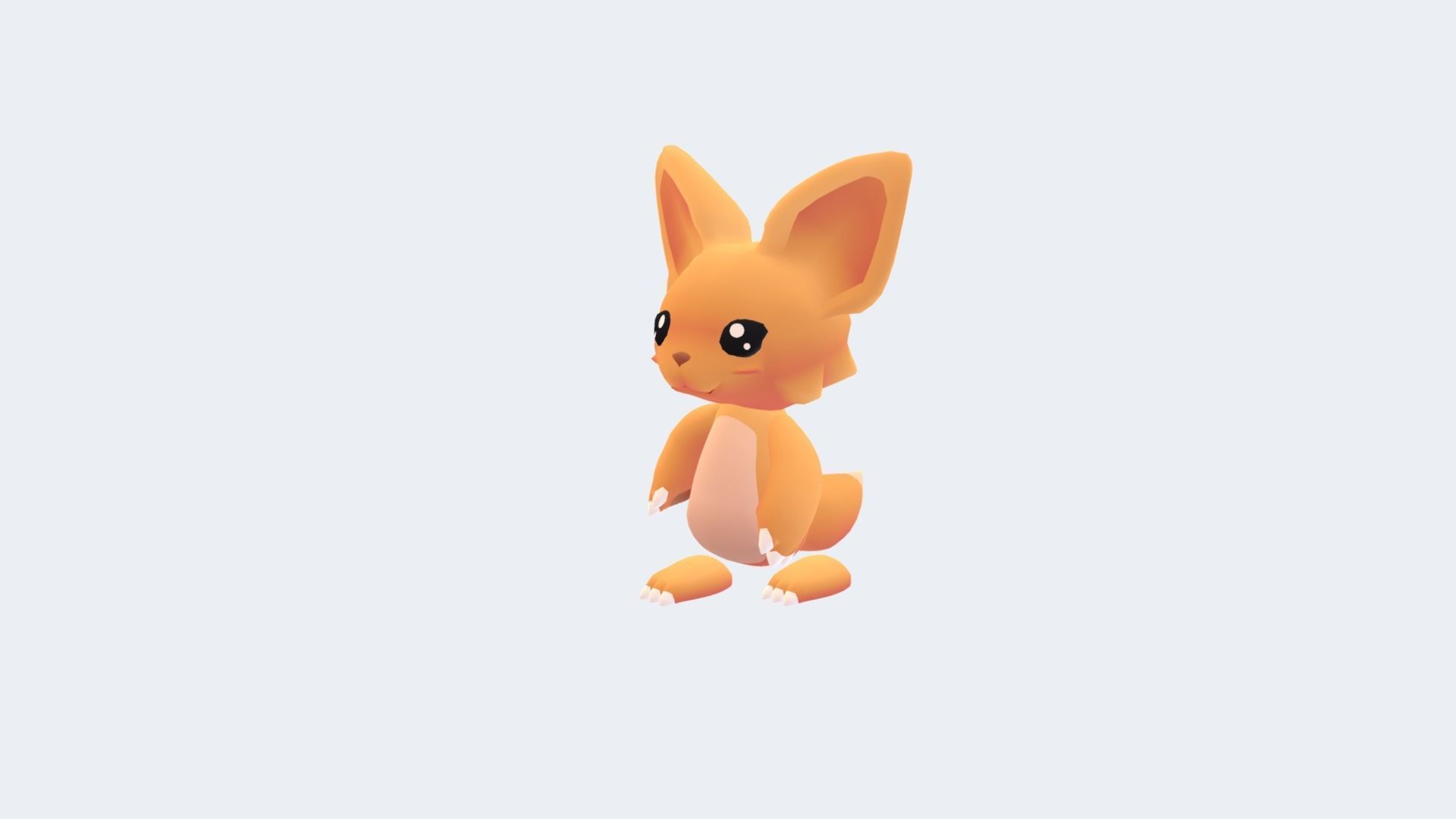 Vox the Vulpes - Adventure Series Low-poly 3D model_8