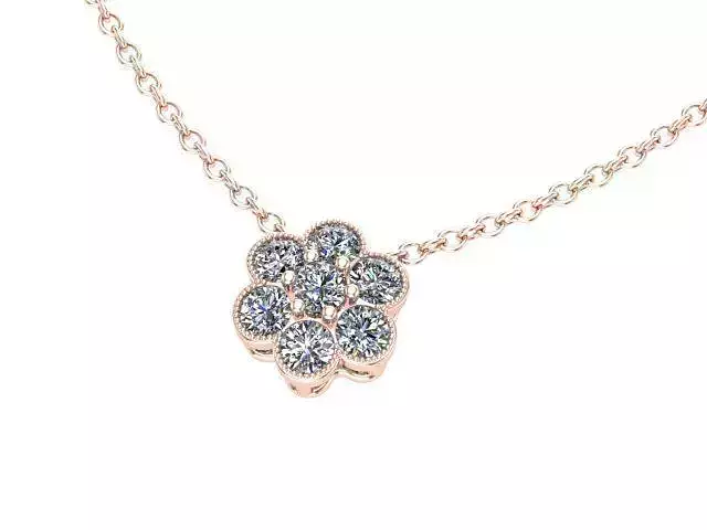 Flower pendant