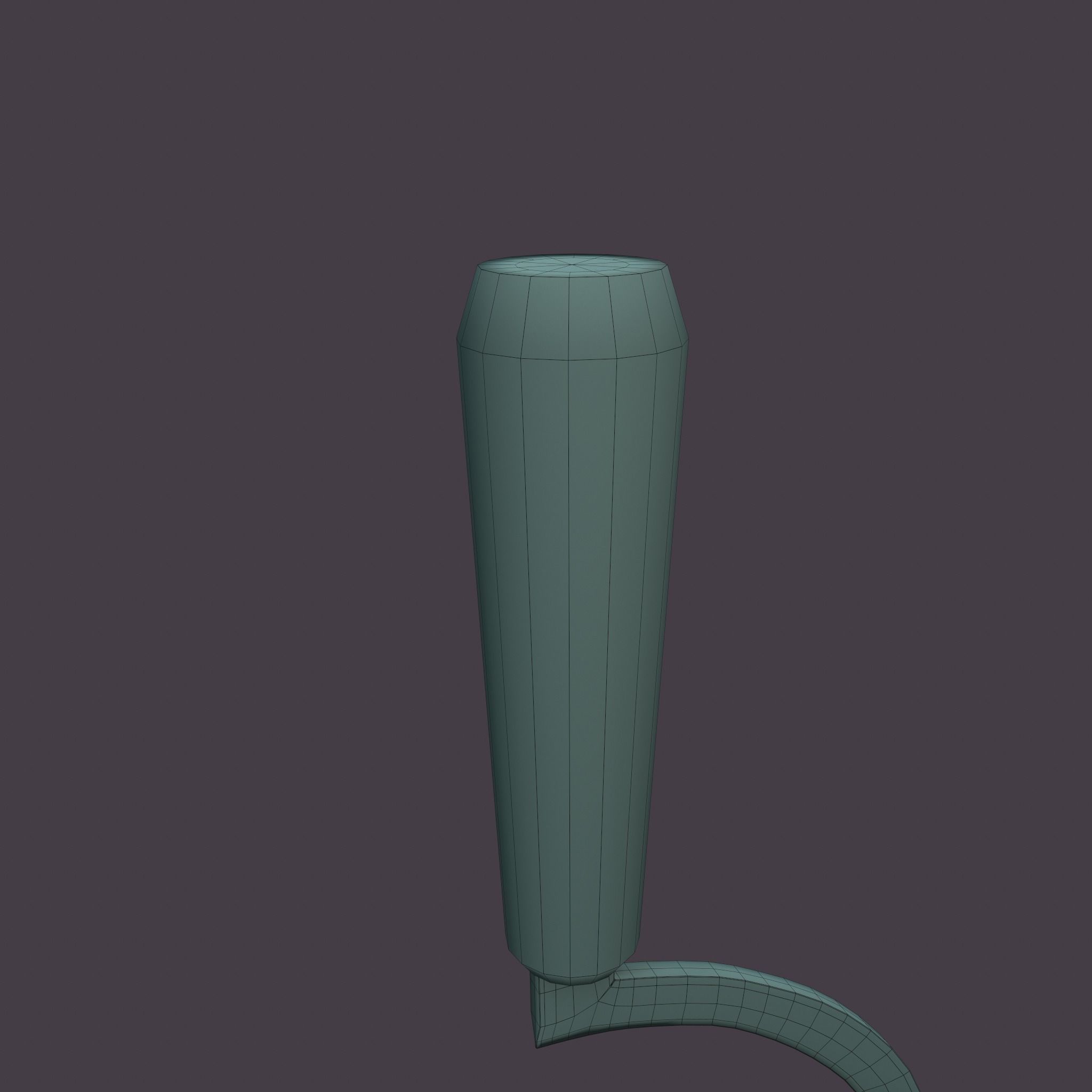 Bloody Sickle Free low-poly 3D model_43