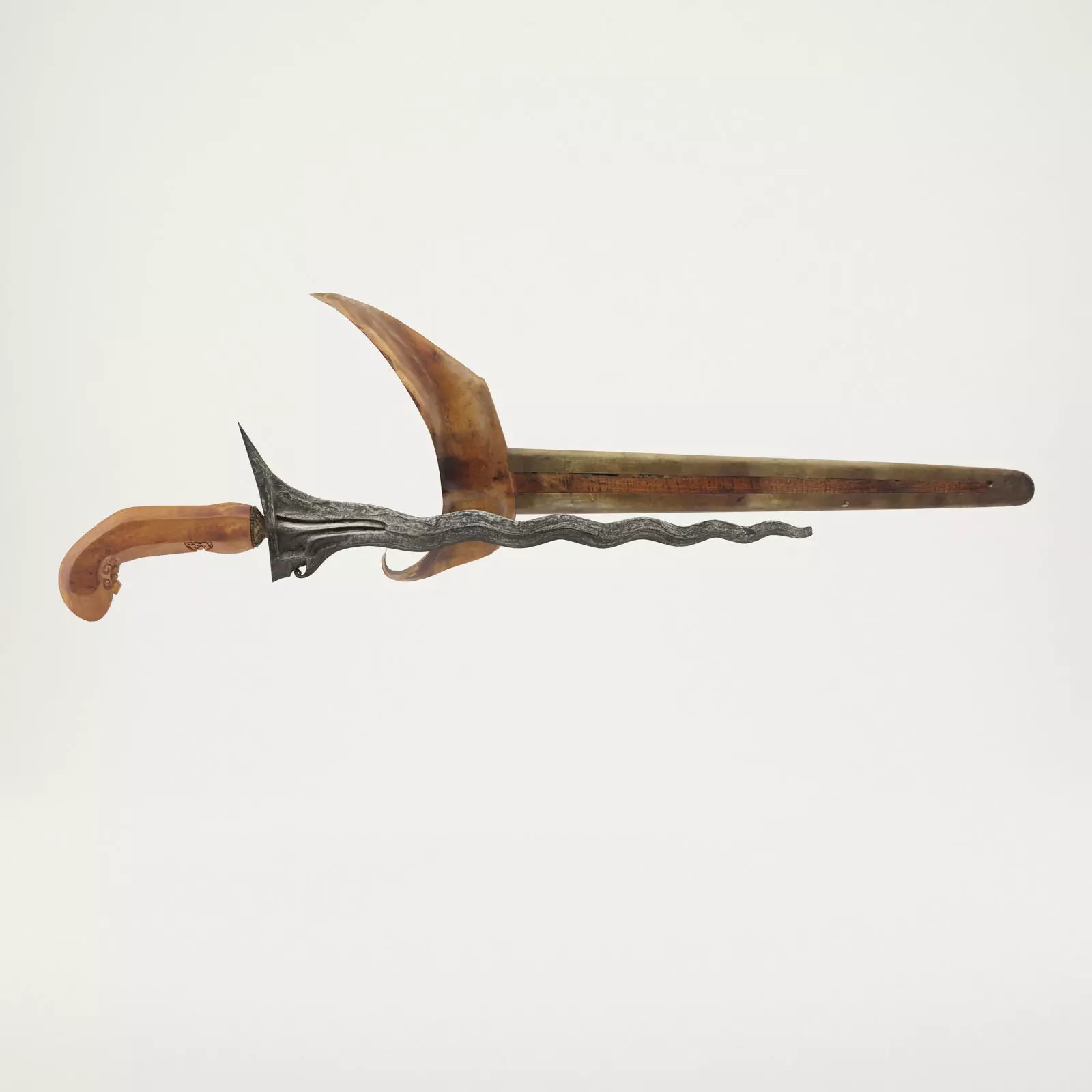 WEAPON KERIS INDONESIA - CGTRADER Low-poly 3D model_0
