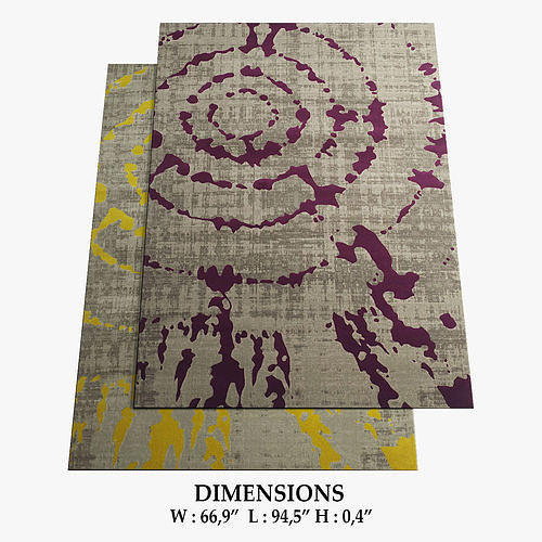 ALLMODERN Rugs 295 3D model