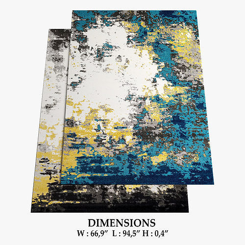 ALLMODERN Rugs 296 3D model