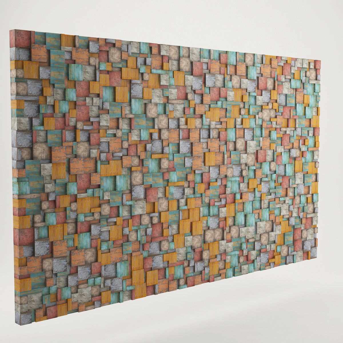 WALL PATTERN CGI INTERIOR Low-poly 3D model_1