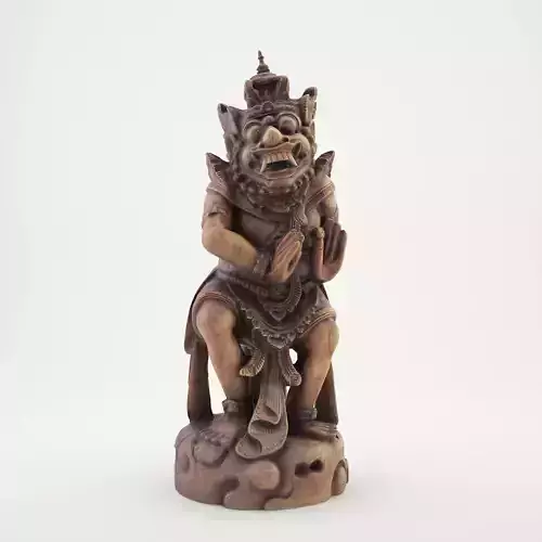 BARONG BALI STATUE - CGTRADER Low-poly 3D model