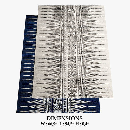 ALLMODERN Rugs 307 3D model