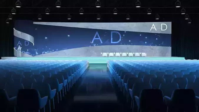 Stage Design  3D model