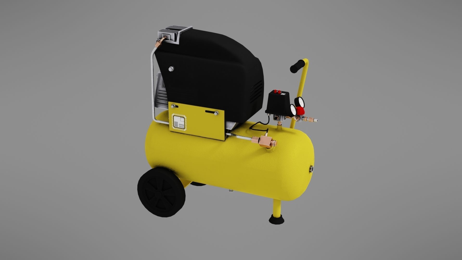 Air compressor pack 3D Model Collection_23
