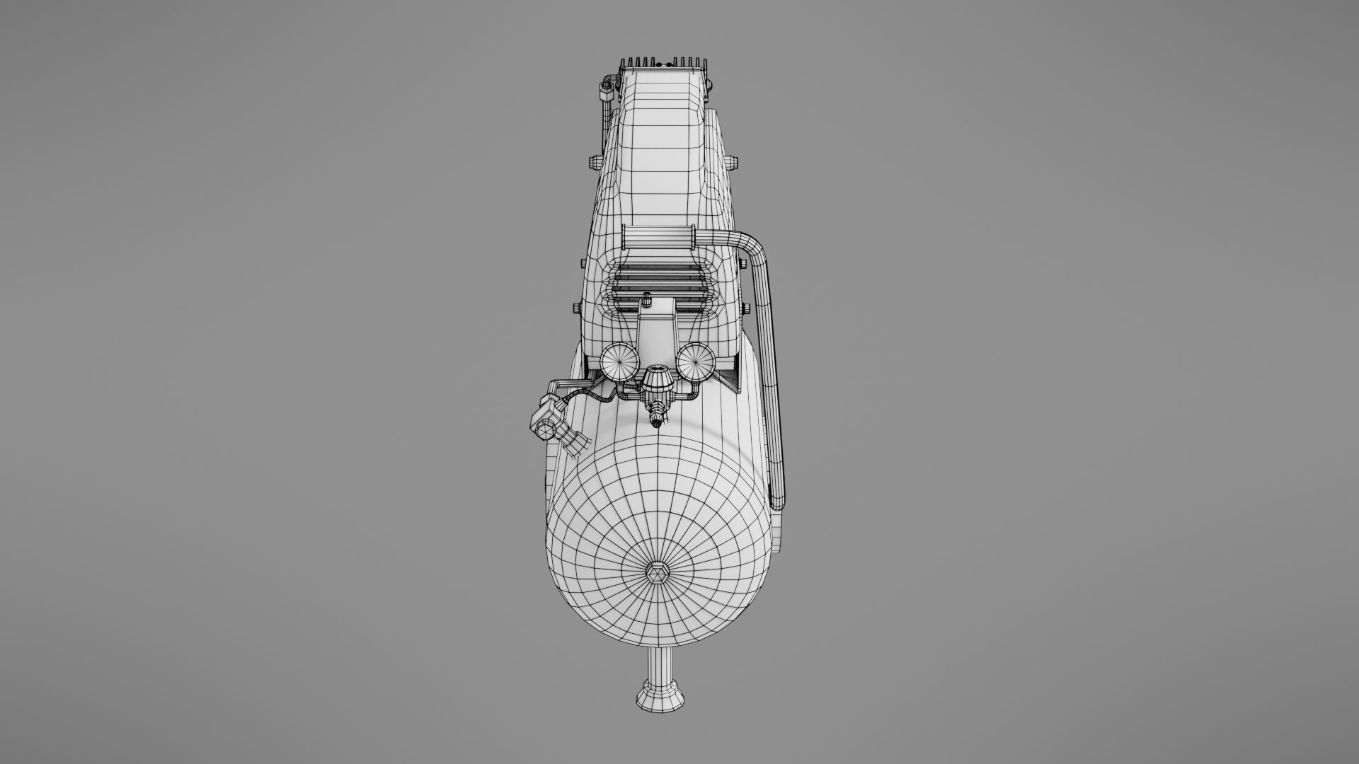 Air compressor pack 3D Model Collection_56