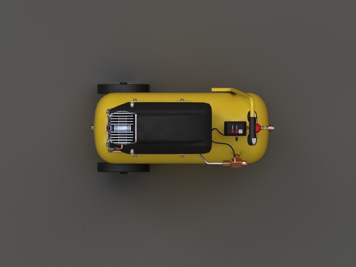 Air compressor pack 3D Model Collection_21