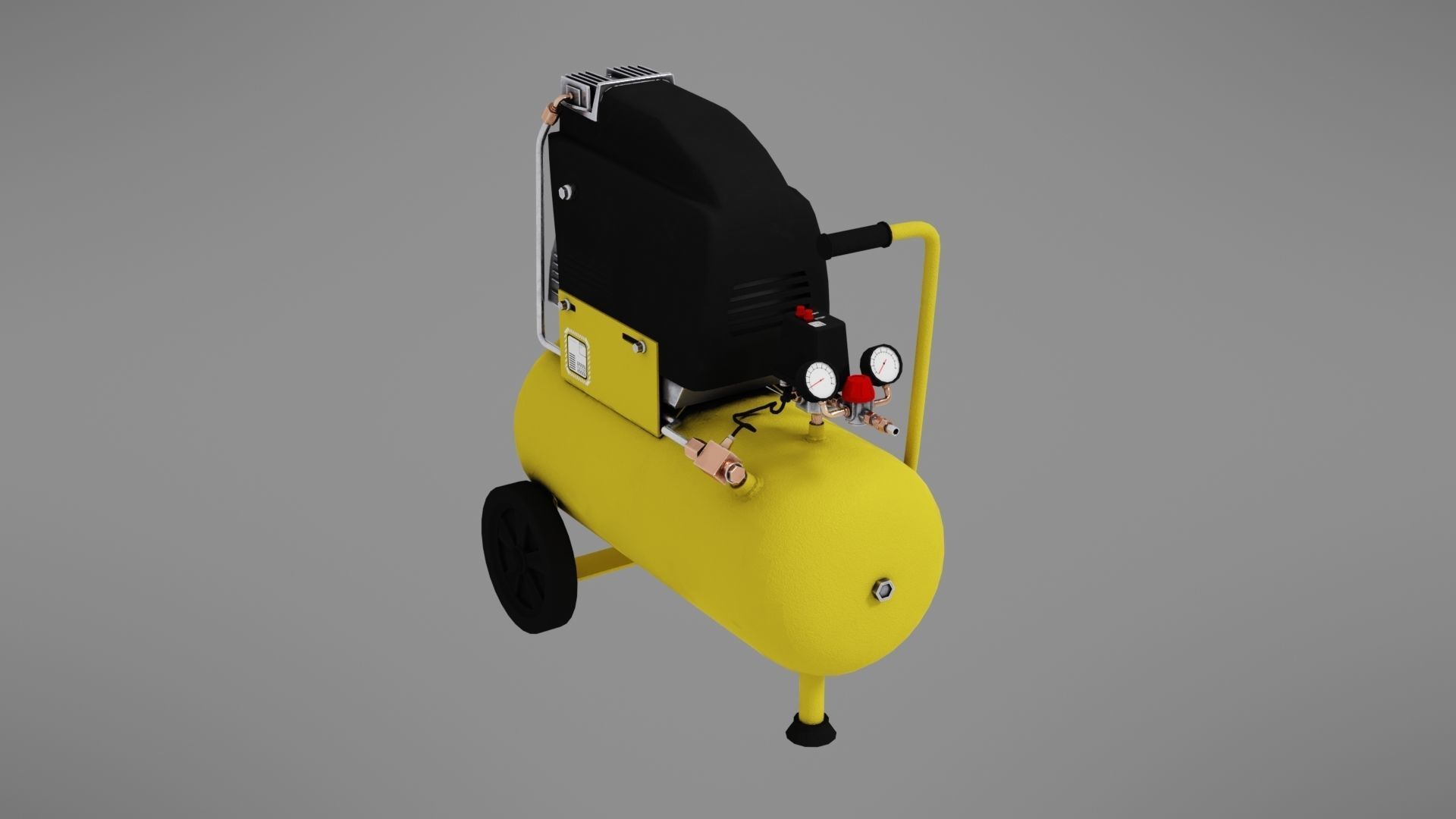 Air compressor pack 3D Model Collection_37